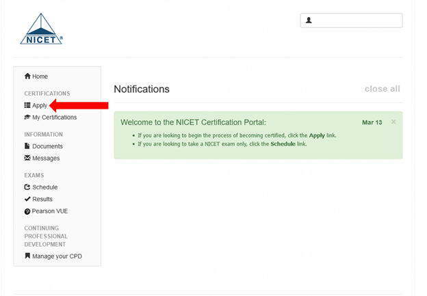 Screenshot How to Apply