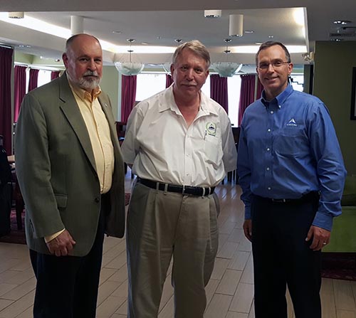 Mike Clark, Tom Rose, and Chip Hollis